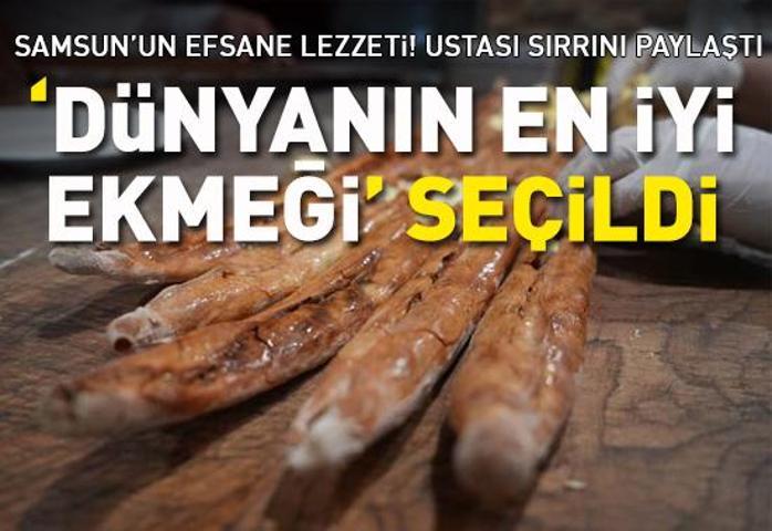 Samsunun tescilli lezzeti Dünyanın en iyi ekmeği seçilen ‘Bafra pidesi’nin sırrı ‘Bafra pidesi’ nasıl hazırlanıyor
