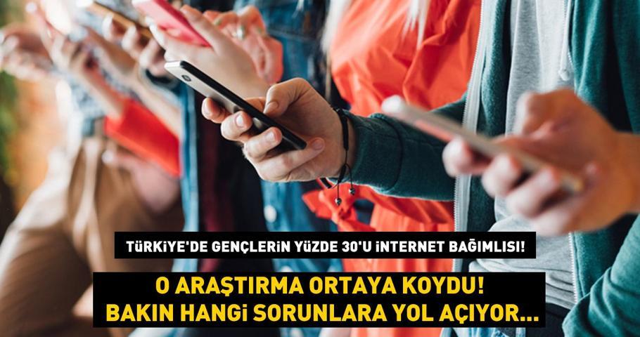 Türkiye’de gençlerin yüzde 30u bu durumdan muzdarip ‘İnternet bağımlılığı’ bakın hangi sorunlara yol açıyor