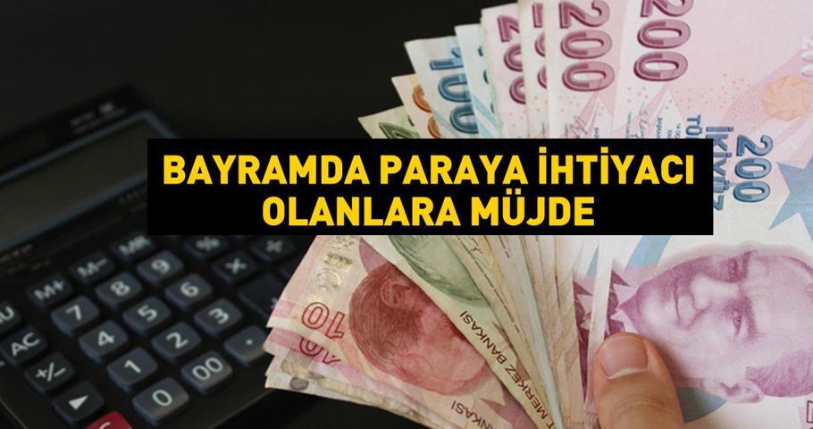 Bayramda nakit para ihtiyacı olanlara müjde Oran yüzde 4,5’in altına indi