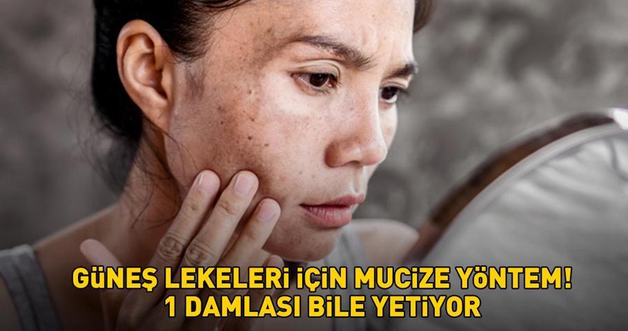 Bebek gibi bir cilt Güneş lekeleri için mucize yöntem Düzenli kullanımda 1 damlası bile yetiyor