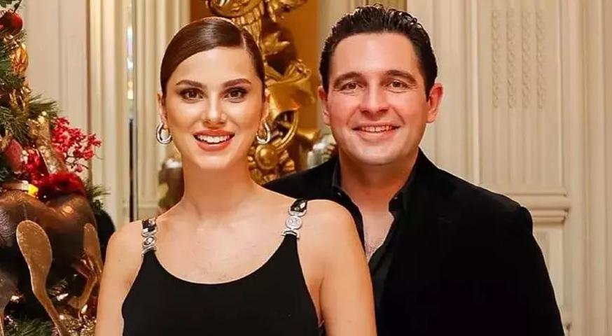 Nazlı Sabancıdan eşi Hacı Sabancıya romantik kutlama