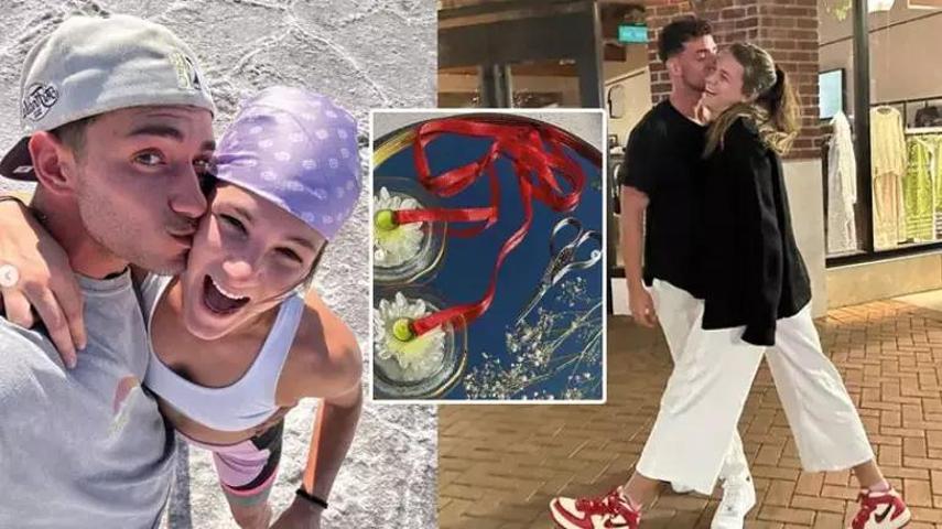 Survivor şampiyonu Nisa Bölükbaşı sevgilisi Yiğit İnandı ile nişanlandı İşte nişan pozu