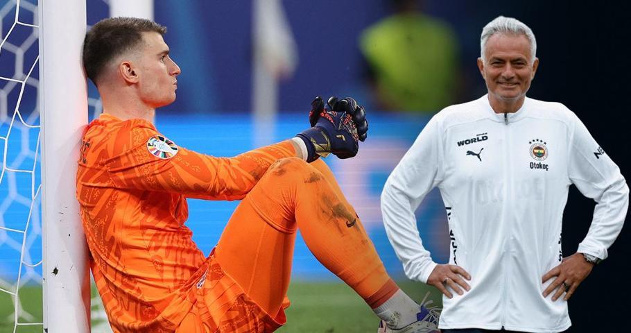 Fenerbahçede Dominik Livakovice transfer teklifi Jose Mourinho kalede alternatifini belirledi...