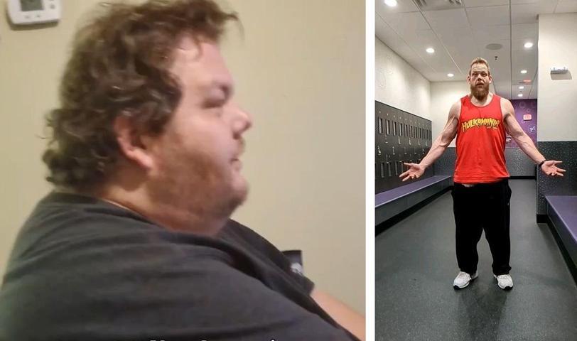 Ameliyatsız zayıflayan adam sosyal medyayı salladı 265 kilodan 100 kiloya düştü Meğer zayıflama sırrı buymuş