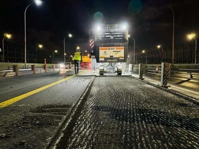 Haliç Köprüsündeki asfalt yenileme çalışmaları tamamlandı