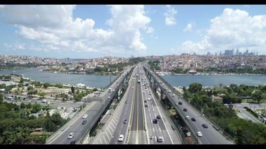 Haliç Köprüsündeki asfalt yenileme çalışmaları tamamlandı