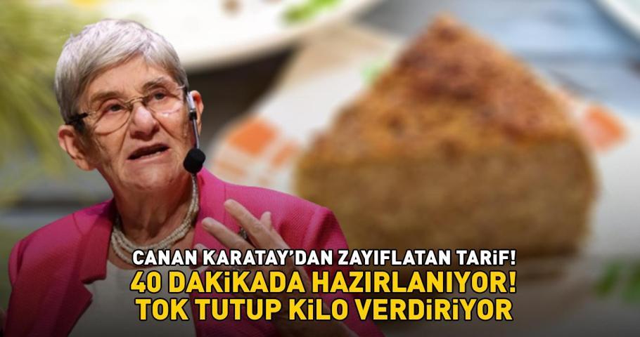 Canan Karatay’tan zayıflatan tarif Duyan kulaklarına inanamıyor 40 dakikada hazırlanıyor, tok tutup kilo verdiriyor