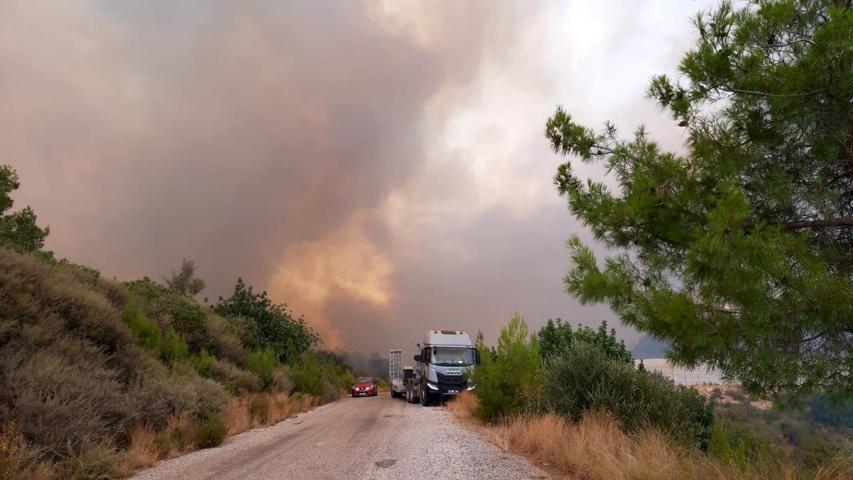 Son dakika haberi: Antalyada orman yangını