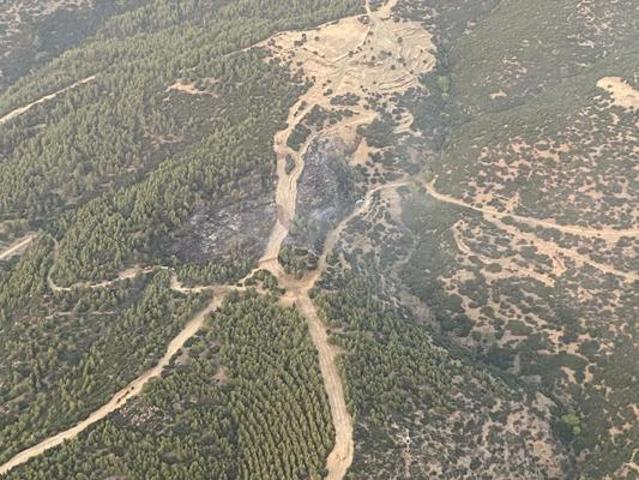 Nazillide çıkan orman yangını kontrol altına alındı
