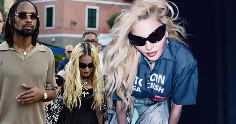 Madonna 37 yaş küçük sevgilisiyle el ele