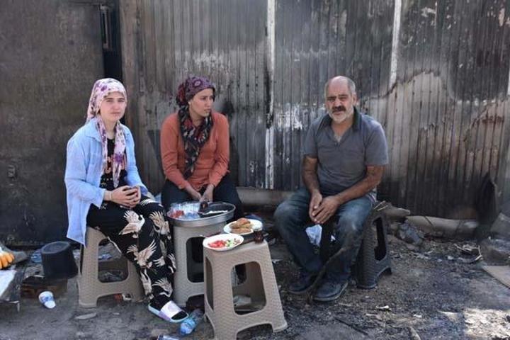 SÖZ BİTTİ | Yangın yeri İzmirde evleri yananlar, o anları anlattı