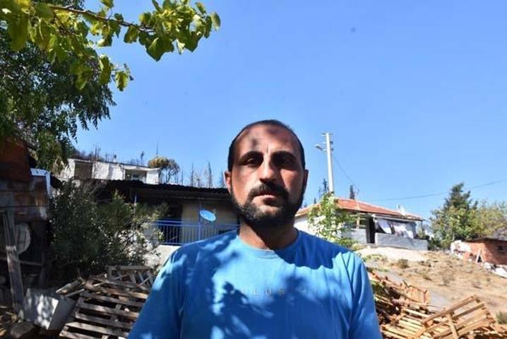 SÖZ BİTTİ | Yangın yeri İzmirde evleri yananlar, o anları anlattı