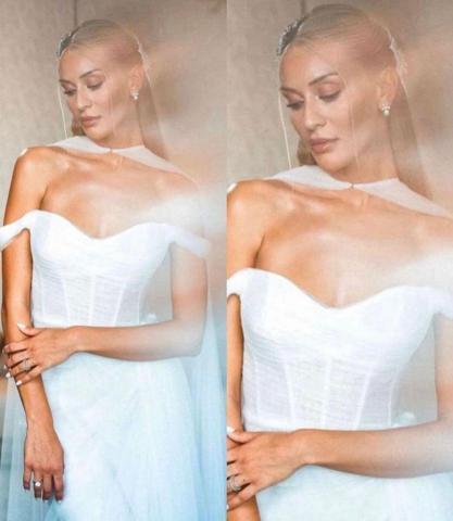 ACUN ILICALININ DÜĞÜNÜNDEN İLK FOTOĞRAF Ayça Çağla Altunkayanın gelinliği beğenildi