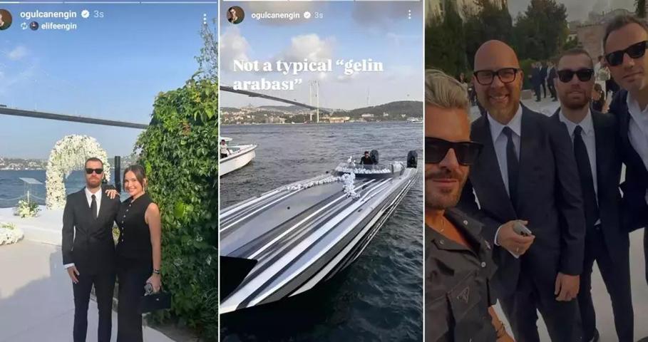 YILIN DÜĞÜNÜ: Acun Ilıcalı ile Ayça Çağla Altunkaya evlendi... Gelin arabası teknesi olay oldu Spor, sanat ve cemiyet dünyasını buluşturan düğünde şıklık yarışı