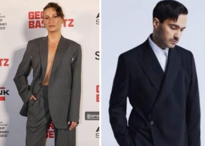 Serenay Sarıkaya ve Mert Demir gündem oldu Tarzları ve saçları birbirine benzetildi