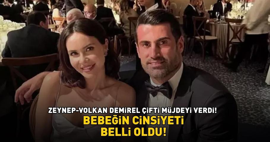 Zeynep - Volkan Demirel çiftinden müjdeli haber BEBEĞİN CİNSİYETİ BELLİ OLDU