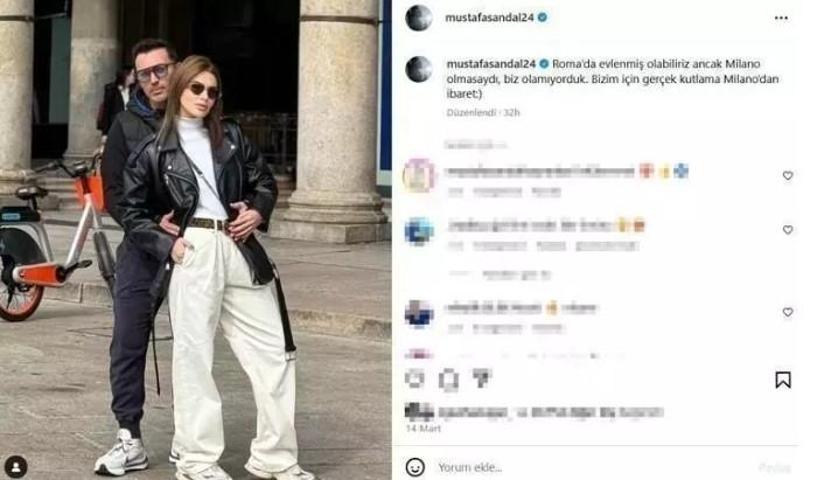BOŞANMA HABERLERİ GÜNDEME BOMBA GİBİ DÜŞMÜŞTÜ Mustafa Sandal ve Melis Sütşuruptan sürpriz hamle