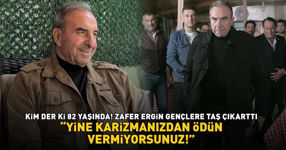 Kim der ki 82 yaşında Arka Sokakların Rıza Babası Zafer Ergin gençlere taş çıkarttı: YİNE KARİZMANIZDAN ÖDÜN VERMİYORSUNUZ