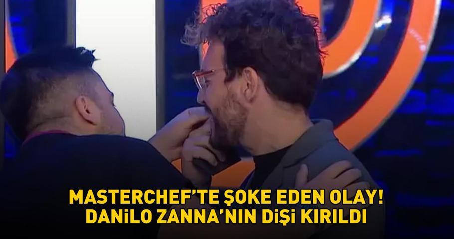 MasterChefte 100 bin TLlik ödül bakın kimin oldu Şoke eden olay DANİLO ŞEFİN DİŞİ KIRILDI