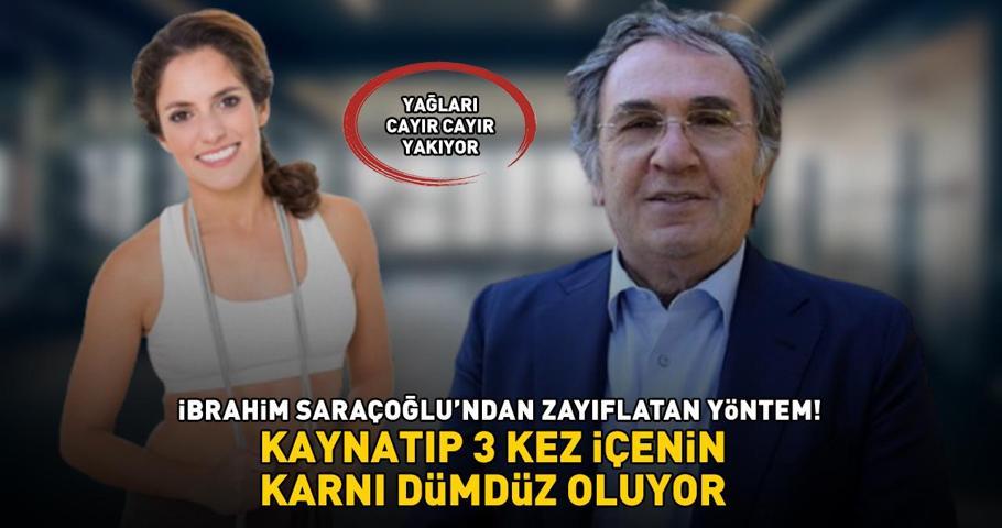 İbrahim Saraçoğlundan Zayıflatan Kür Göbek Ve Basen Bölgesindeki Yağları Cayır Cayır Yakıyor, Kaynatıp 3 Kez İçenin Karnı Dümdüz Oluyor