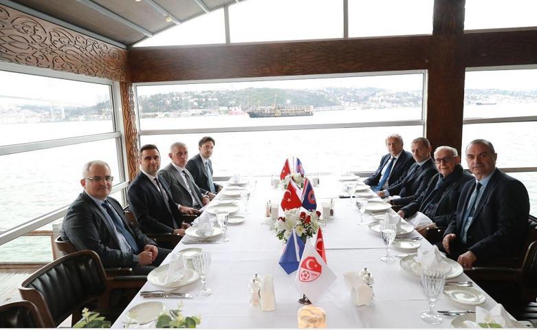 İbrahim Hacıosmanoğlu, Aleksander Ceferin ile görüştü