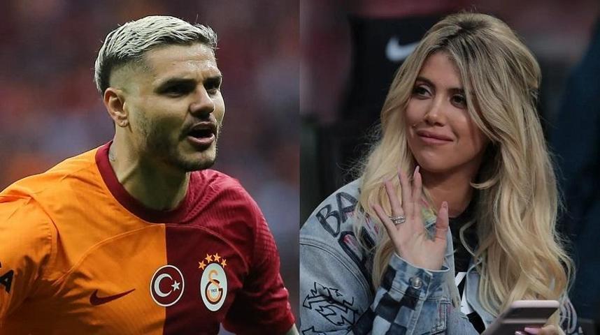 AMAN GALATASARAYIN YILDIZI ICARDİ GÖRMESİN Wanda Nara, sevgilisi L-Gante ve ilk kocasıyla aynı karede