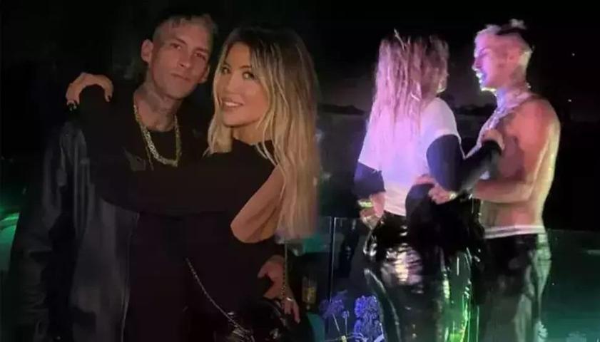 AMAN GALATASARAYIN YILDIZI ICARDİ GÖRMESİN Wanda Nara, sevgilisi L-Gante ve ilk kocasıyla aynı karede