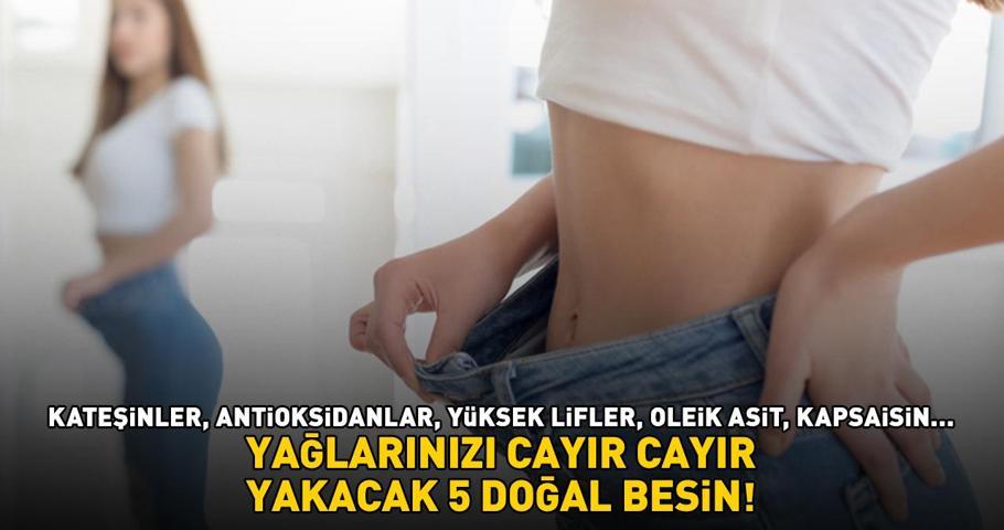 Karnı Dümdüz Yapan 5 Doğal Besin Zayıflamaya Yardımcı Oluyor: Kateşinler, Antioksidanlar, Oleik Asit Yüksek Lifler, Kapsaisin…