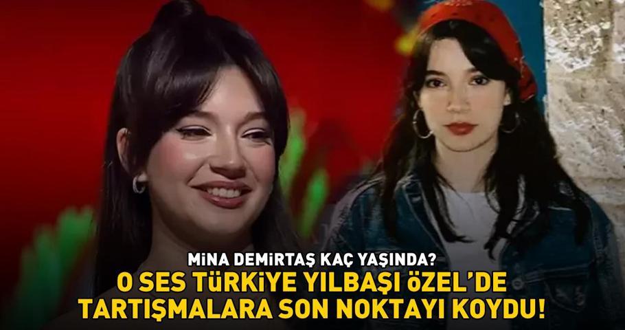 Kızıl Goncaların Zeynepi Mina Demirtaş kaç yaşında O Ses Türkiye Yılbaşı Özelde tartışmalara son noktayı koydu