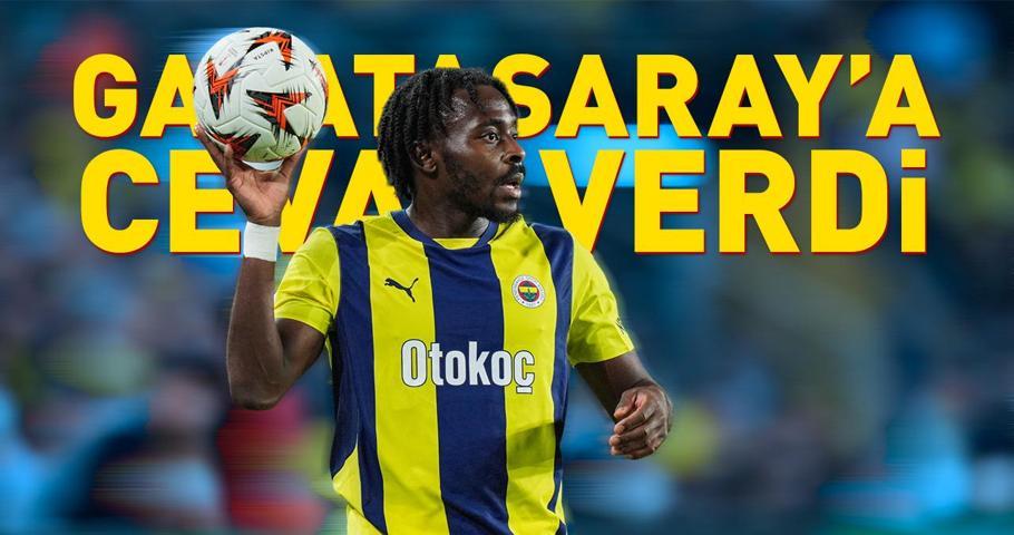 SON DAKİKA TRANSFER HABERİ | Fenerbahçede sözleşmesi sona erecek olan Bright Osayi-Samuelden, Galatasaraya yanıt