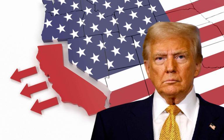 Grönland’ı isteyen Trump’a ülkesinde ‘Calexit’ şoku ‘Altın eyalet’ hamleyi yaptı…