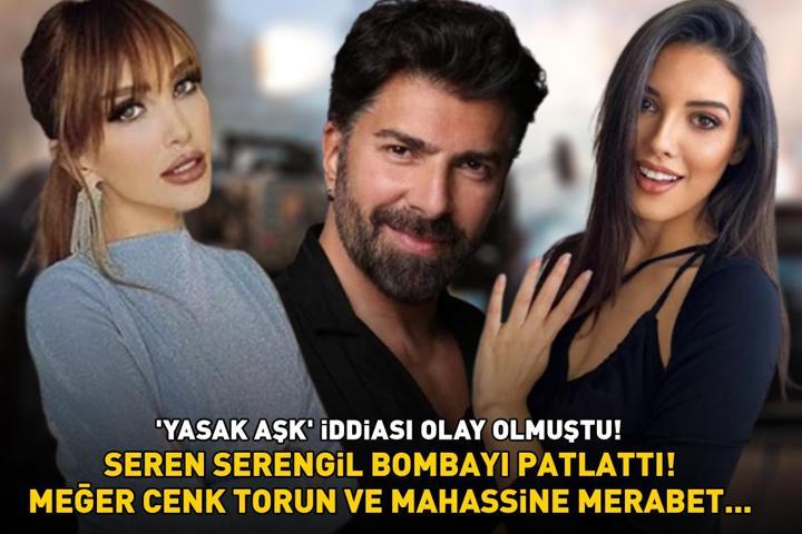 YASAK AŞK İDDİASI OLAY OLMUŞTU Seren Serengil bombayı patlattı Meğer Çılgın Bedişin Oktayı Cenk Torun ve Mahassine Merabet...