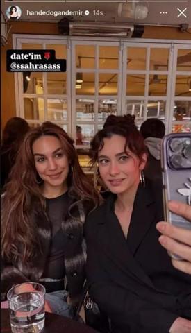 Hande Doğandemir, Uzak Şehirin yıldızıyla bir araya geldi