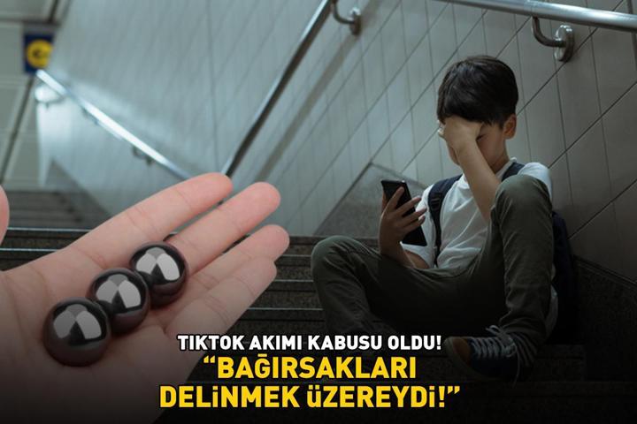 TEHLİKE SAÇIYOR TikTok akımı 12 yaşındaki çocuğun kabusu oldu: Bağırsakları delinmek üzereydi