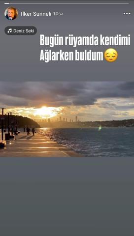 Tanyelinin eşinden yürek burkan paylaşım BUGÜN RÜYAMDA KENDİMİ AĞLARKEN BULDUM