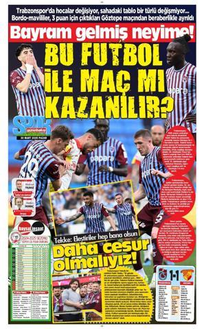 Trabzonspor, Göztepe maçında beklentilerin altında kaldı | Buruk bayram