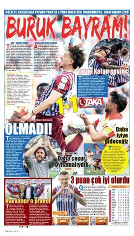 Trabzonspor, Göztepe maçında beklentilerin altında kaldı | Buruk bayram