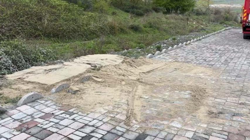 Başakşehir’de kimyasal madde paniği