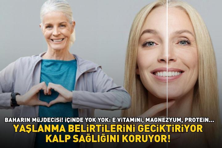 Baharın müjdecisi İçinde yok yok: E vitamini, magnezyum, protein... Yaşlanma belirtilerini geciktiriyor, kalp sağlığını koruyor