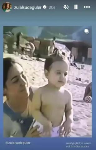 Annesinin ölümüyle kahrolan Sude Zülal Gülerden yürek sızlatan paylaşım