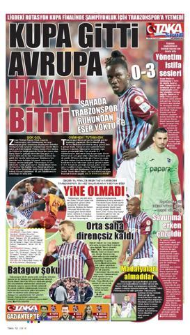 Avrupa hedefi kalmayan Trabzonspor, taraftarlarına hayal kırıklığı yaşattı