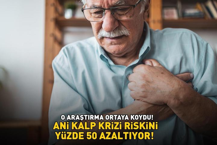 ANİ KALP KRİZİ RİSKİNİ YÜZDE 50 AZALTIYOR Uzman isim açıkladı: Maraton koşmaya gerek yok, az hareket bile büyük fark yaratır
