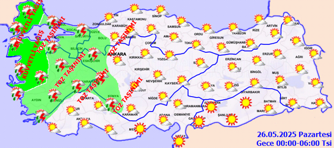 HAVA DURUMU | Sağanak yağış geri geliyor MGMden İstanbul için kritik uyarı: O saatlere dikkat