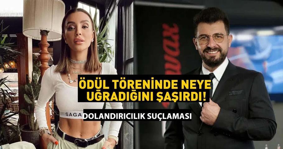 Ödül töreninde skandal Özge Ulusoydan dolandırıcılık iddialarına yanıt Lokman İnin videosuna yanıt