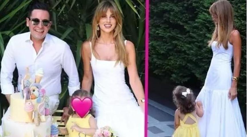 Nazlı ve Hacı Sabancının Kızı Arzu Alara İki Yaşında Yüzünü Tekrar Gizlediler