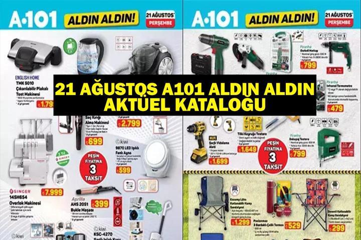 A101 AKTÜEL ÜRÜNLER: 21 Ağustos A101 Kataloğu Bu Hafta Aldın aldın Kataloğunda Neler İndirimde Hoparlör, Kablosuz Klavye, Çamaşır Makinesi, Buzdolabı...