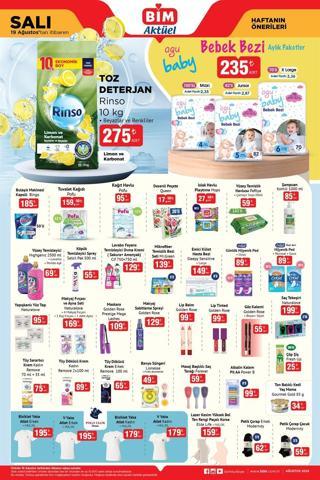 BİM 26 AĞUSTOS SALI KATALOĞU: BİM aktüel ürünlerde bugün neler