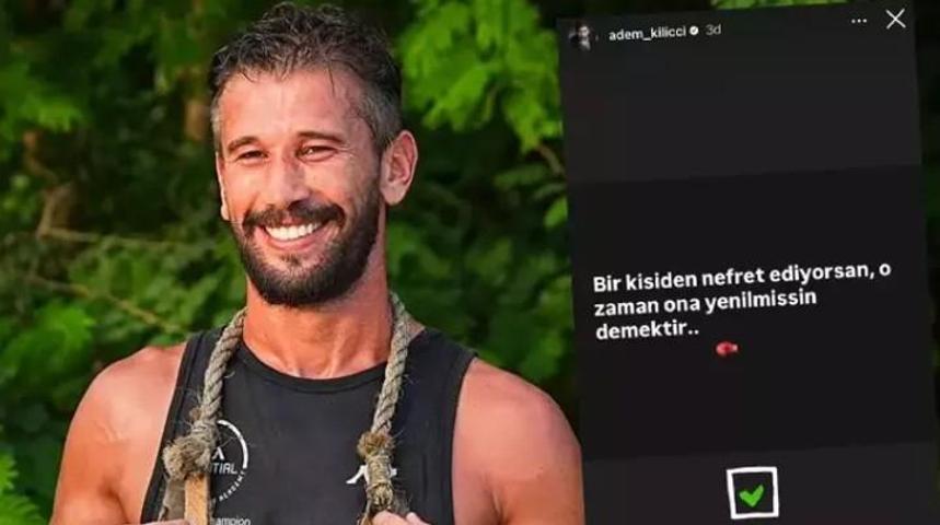 Survivor 2025 Şampiyonu Adem Kılıççının İmalı Paylaşımı Olay Oldu Kime Gönderme Yapıldı