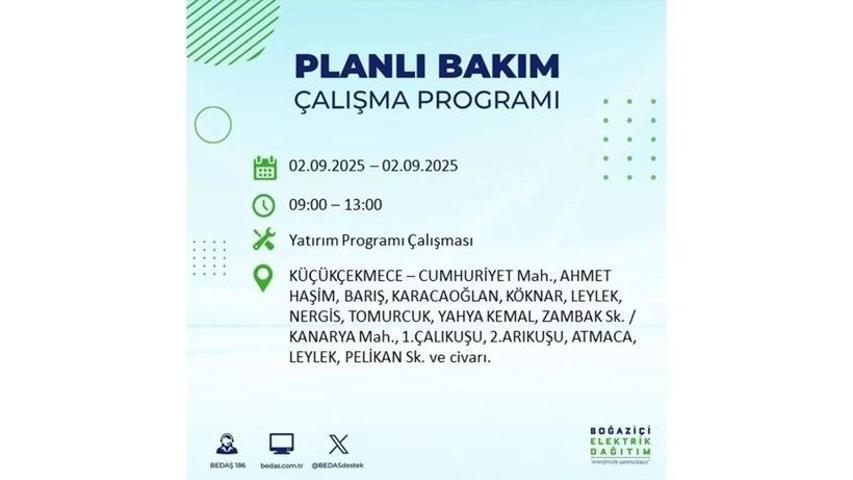 İSTANBUL ELEKTRİK KESİNTİSİ 2 EYLÜL: İstanbul Elektrik Kesintisi Ne Zaman Bitecek İstanbulda Elektrikler Ne Zaman Gelecek BEDAŞ AYEDAŞ Elektrik Arıza Sorgulama