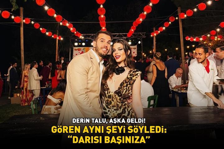Defne Samyelinin kızı Derin Talu, yeni sevgilisiyle aşka geldi Gören aynı şeyi söyledi: DARISI BAŞINIZA